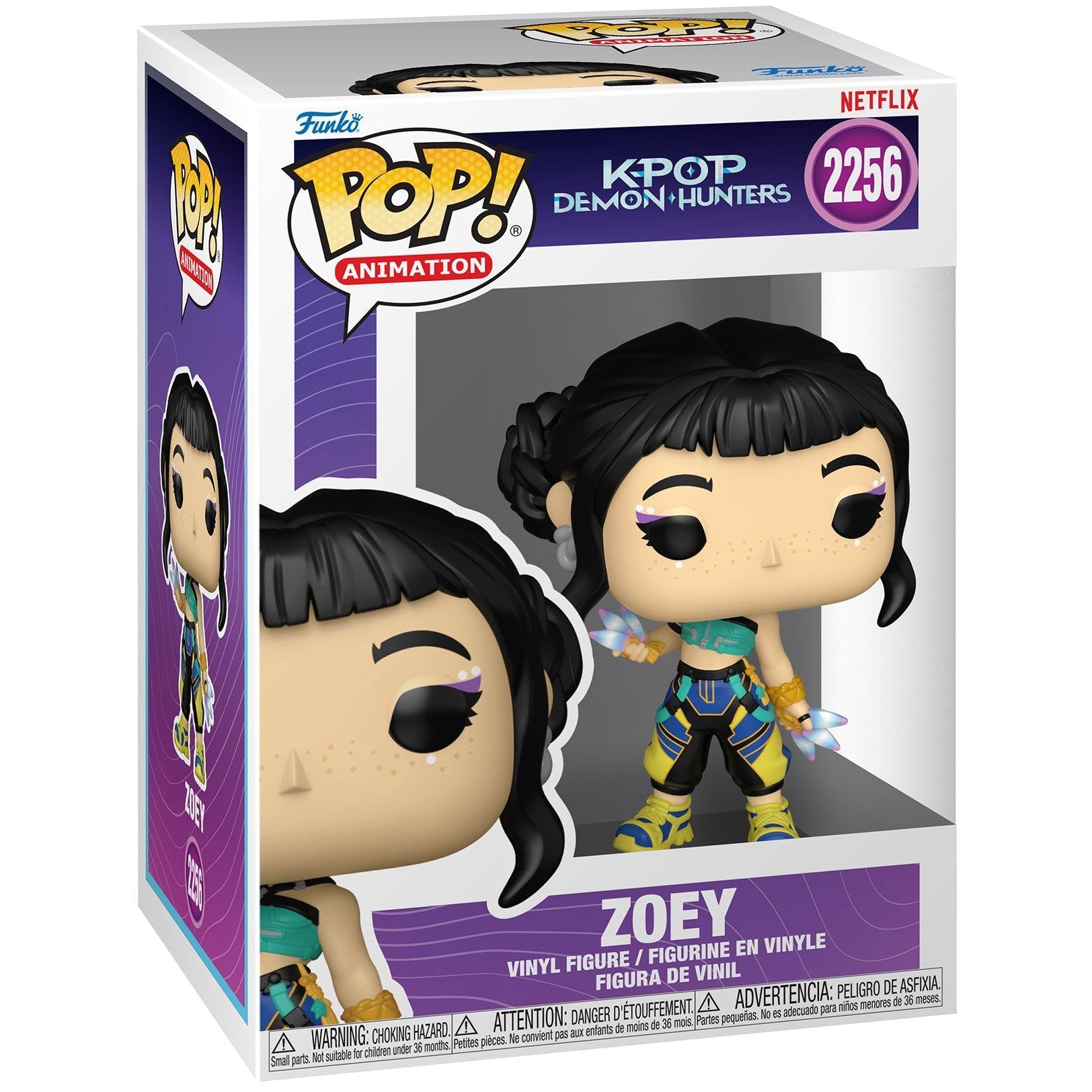 Funko Pop de Zoey de K-Pop Demon Hunters número 2256